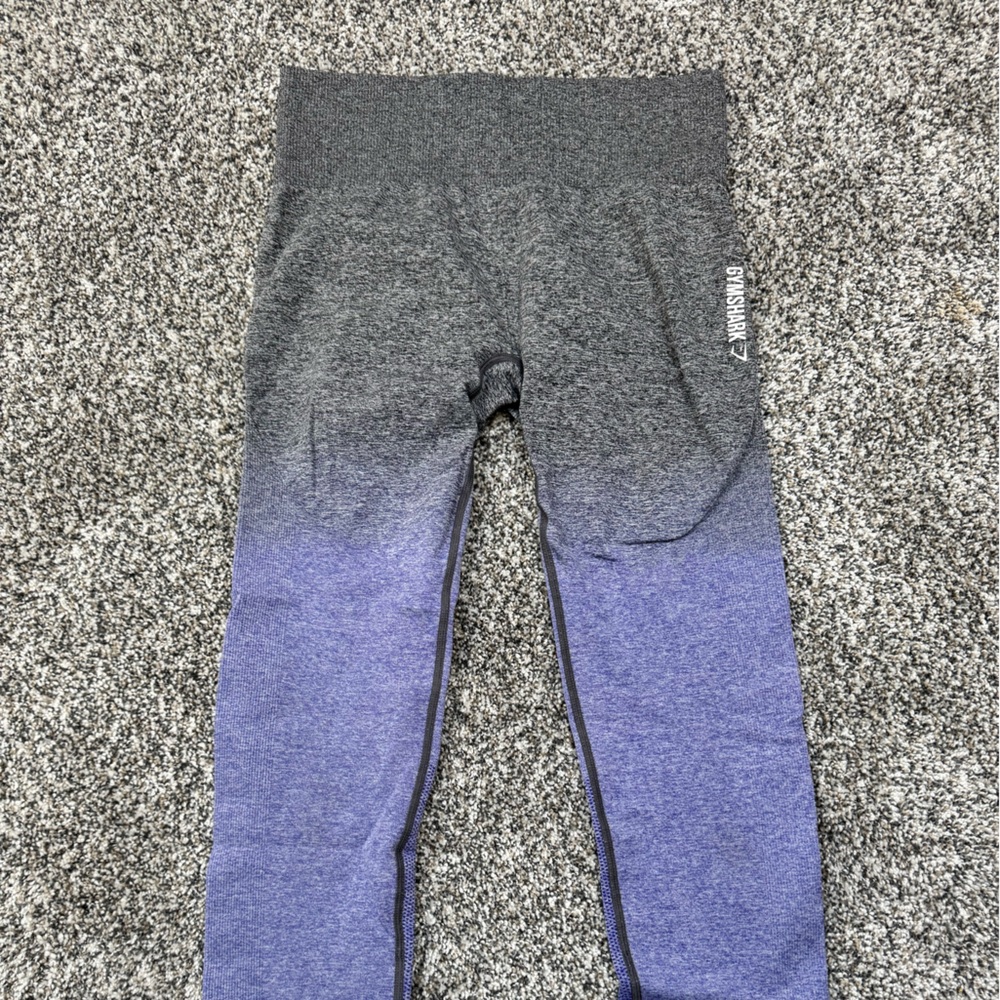 Gymshark Ombre Seamless Leggings - Indigo/Black
